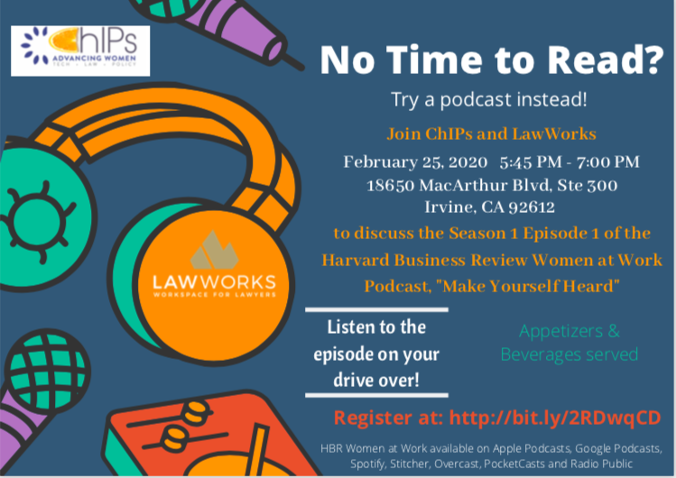 ChIPs and LawWorks - Podcast Discussion